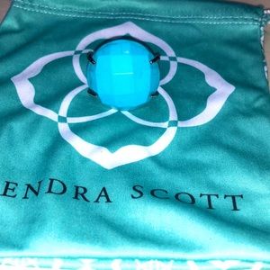 Kendra Scott turquoise and gold ring